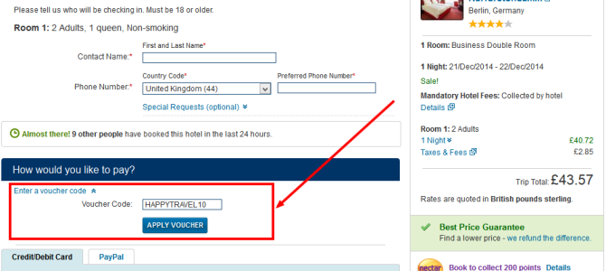 Expedia UK launched 10% Worldwide Hotels Code! – Use before 4 March (Tested)