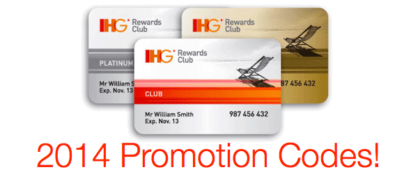 Must Work –  IHG Promotion code for 2014