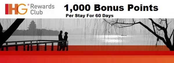 Earn the 1,000 bonus points unlimited time for 60 Days