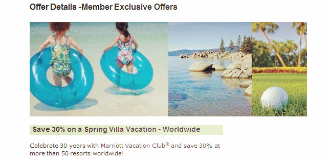 Marriott 30% off discount hotel