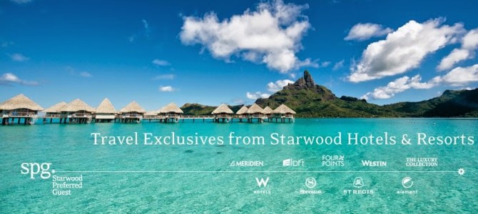SPG Hot Escapes this week: Up to 50% off and SPG members get extra 5% off