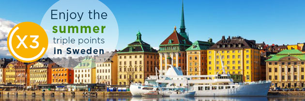 Earn 3X Le Club bonus points when stay in Sweden Accorhotels this summer – Valid until 31 Aug