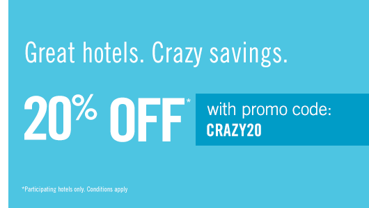 RatesToGo 20% off promotion code – Valid for stay before 31 May 2015