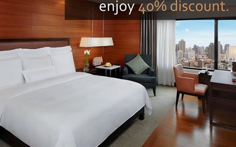 JW Marriott Bangkok 40% discount – Limitied Time Offer 2 Days only