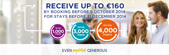 Accorhotels 8,000 bonus points for 3 stays – Book by October 5