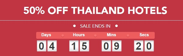 Hilton Hotel Deals – 50  off Thailand Hotels for 5 Days Only