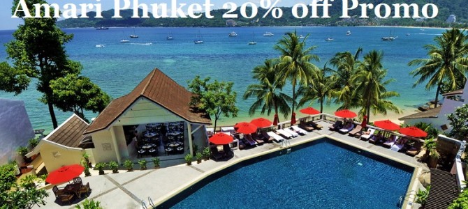Amari Phuket 20% off Promotion – minimum 4 nights in Superior room