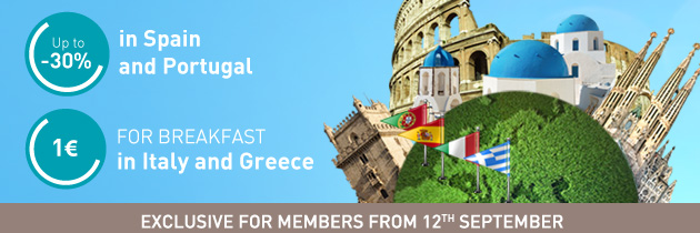 Accorhotels “Fancy winter in the sun” : € 1 breakfast in Italy and Greece and up to 10% discounts