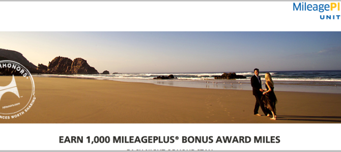 Earn 1,000 Mileageplus miles when you stay in Conrad or Waldorf-Astoria