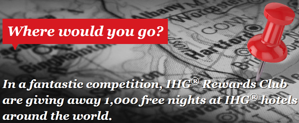 Where would you go    IHG® Rewards Club