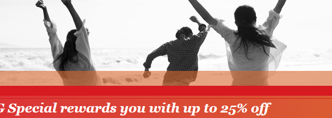 IHG Rewards Club Promo: 25% off for Asia, Middle East and Africa.