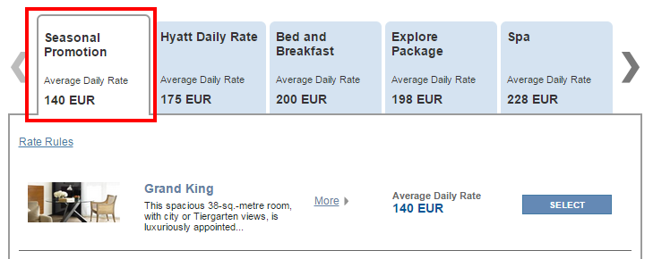 Rates hyatt 20off europe