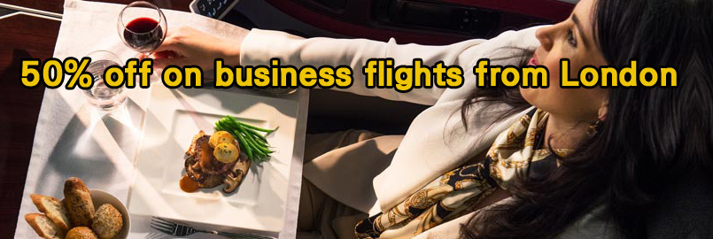 qatar 50 on business fares