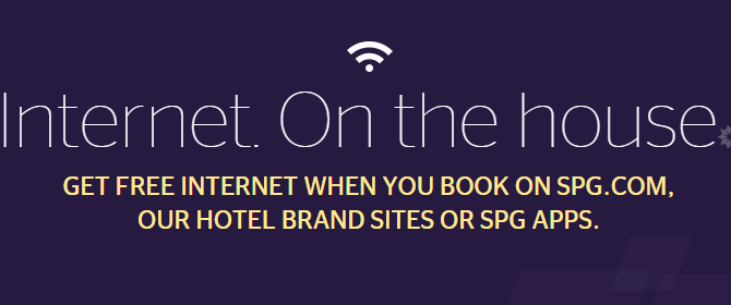 Starwood will offer free Wi-Fi for all SPG members – Effective February 2nd, 2015