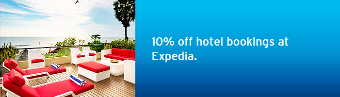 10  off hotel booking at Expedia   Citibank Hong Kong