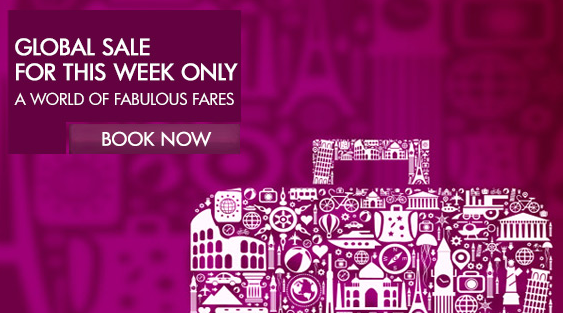 Up to 25  off   Fabulous fares with our Global Sale   For this week only