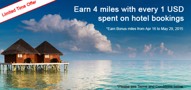 Earn 4 Delta Skymiles for every 1 USD spend on Agoda – Book by May 29, 2015 (Ended)