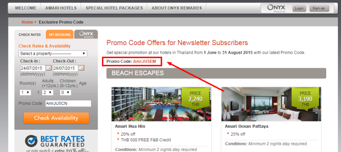 ONYX Hospitality Group(Amari, Mosaic Collection, OZO) latest discount codes – Book by Aug 31