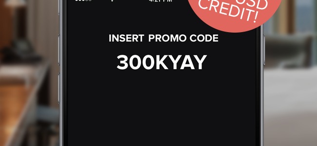 HotelQuickly 100USD voucher Lucky draw – Just enter ‘300KYAY’ to win