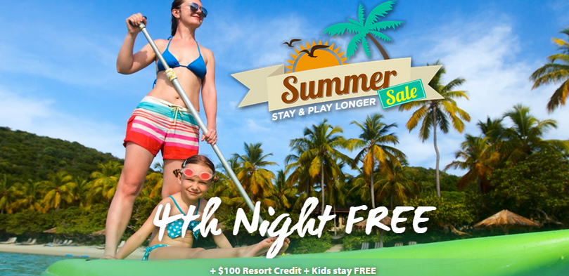 Hilton Caribbean Summer Sale   4th Night free and resort credit