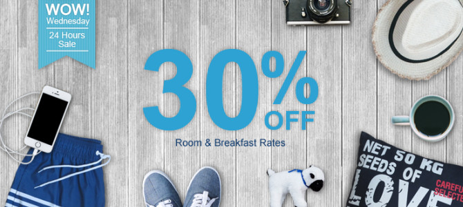 Flash Sale Preview: OZO hotels 30% off on room and breakfast rate start on August 5 Wednesday (GMT + 7)