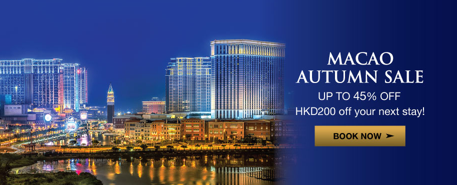 Macao Autumn Sale   Up to 45  OFF   Sands Resorts Macao® Official Site