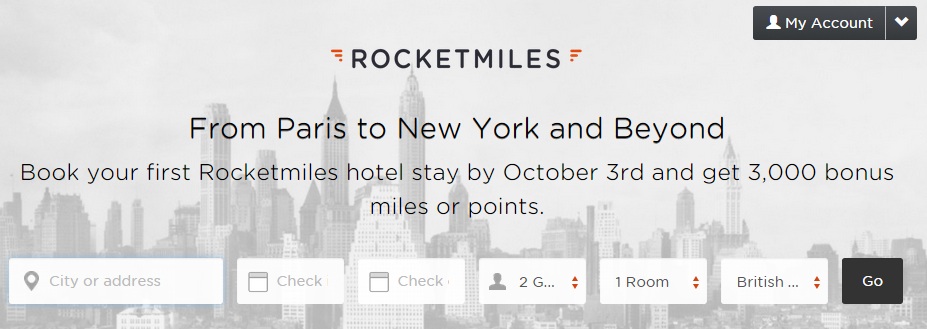 Rocketmiles   Transatlantic 3000 Bonus