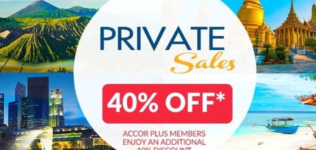 Accorhotels 40% off private sale for hotels and resort in Asia – Book by November 26, 2015