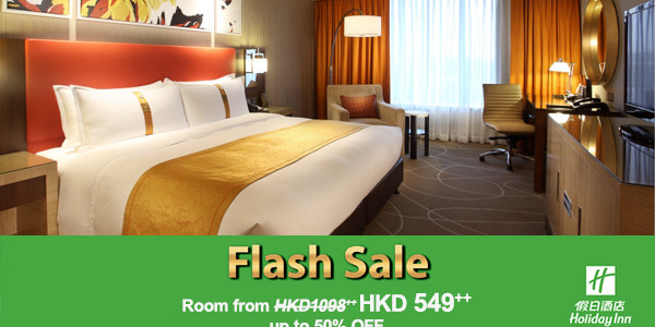 Holiday Inn Macao Cotai Central 4-Day Flash Sale – Rate from HK$549.