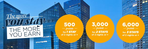 Accorhotels 6000 bonus Le Club points for 3 stays – Book from May 1 to May 30