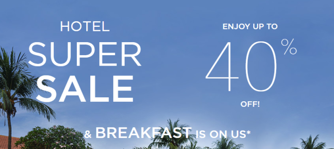 Accor worldwide hotel 40% off Super sale – Start on June 13