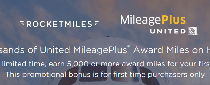 Earn 5,000 MileagePlus Miles on your first booking on Rocketmiles – Book by July 31