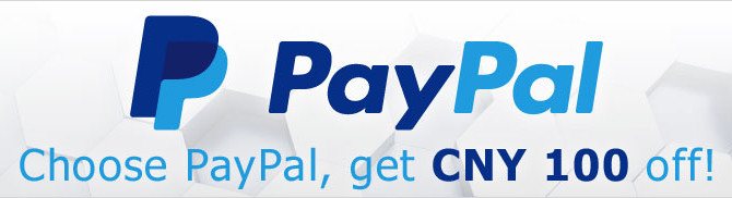 Ctrip CNY100 off discount code. Pay by Paypal and valid until December 31, 2015