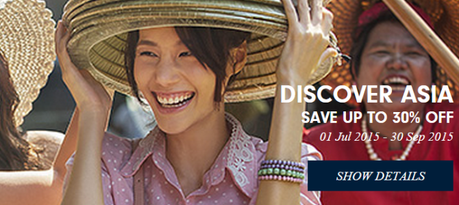 Hilton 30% off hotels in South East Asia – Book by September 30