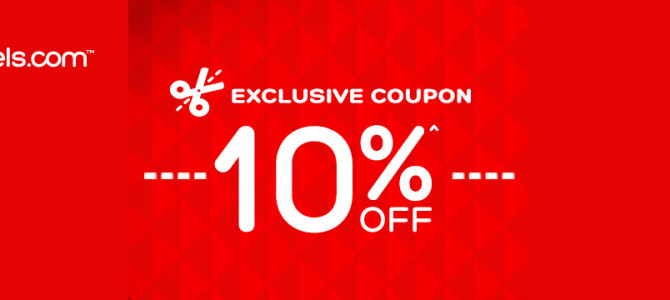 Hotels.com 10% off discount code – Valid until August 23