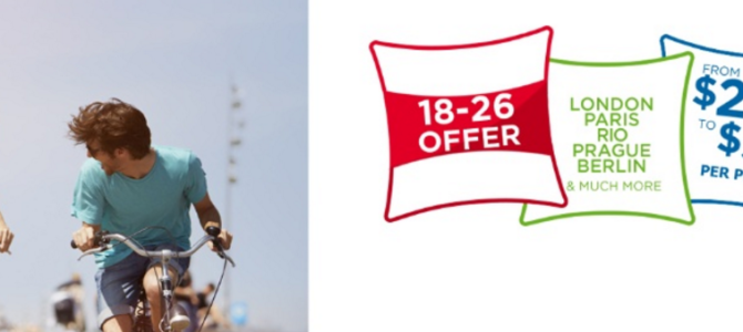 ibis 30-50% off for 18 to 26 years old guest – Book by May 15, 2016