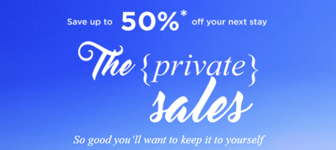 Accor Worldwide hotel 50% off private sale started – Book by April 28