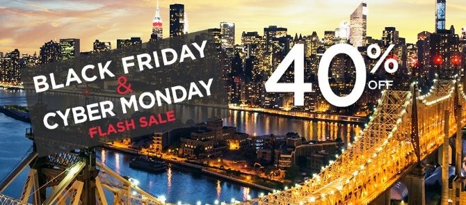 Accorhotels 2016 Black Friday Promo –  US and Europe hotels 40% up to 40% off. German and Austria hotels Pay 1 night stay 2 nights