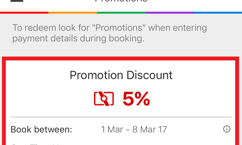 Agoda app 5% off coupon