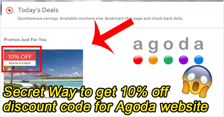 Secret Way to get 10% off discount code for Agoda website! - HotelPromoBook.com